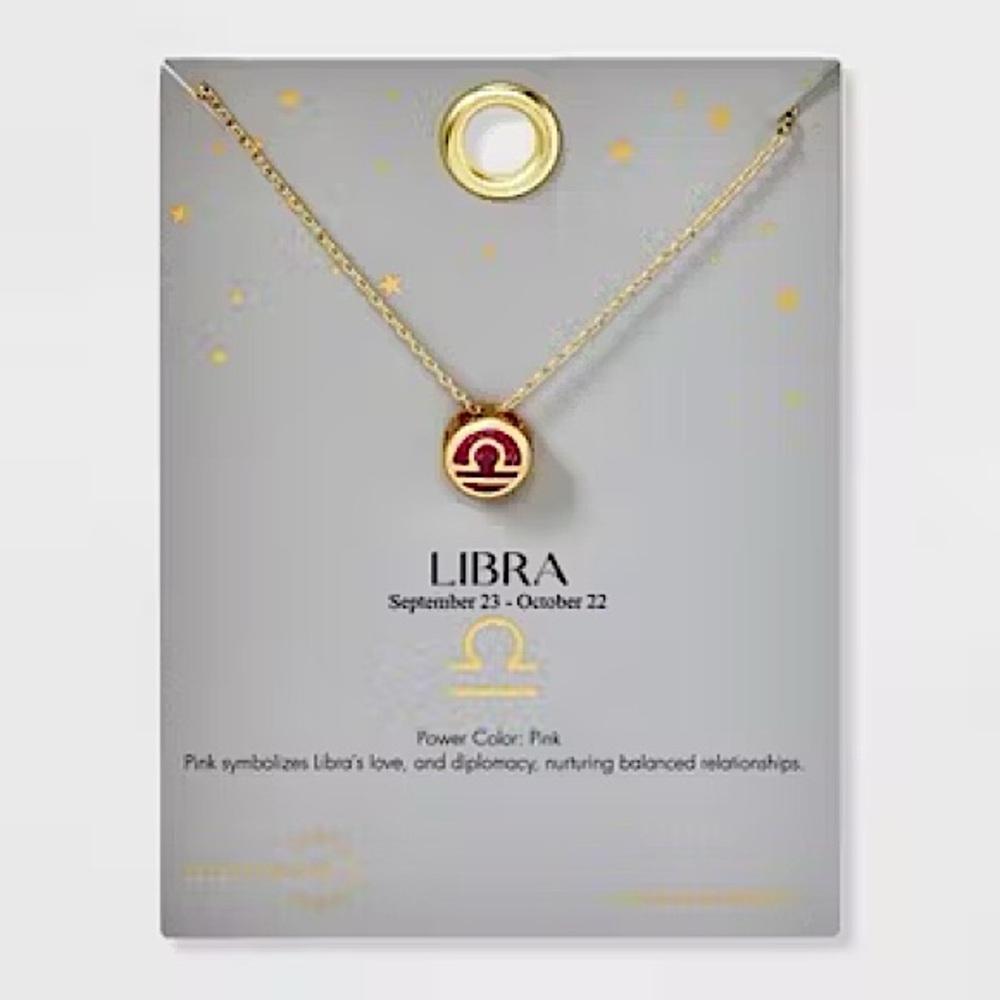 Libra Pendant Necklace
